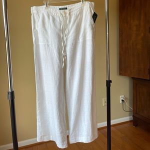 NWT Ralph Lauren Linen Pants